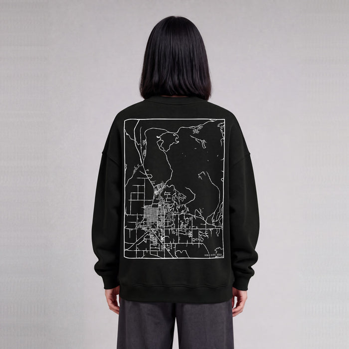 Ultra-soft Map Sweatshirt (Heber City)