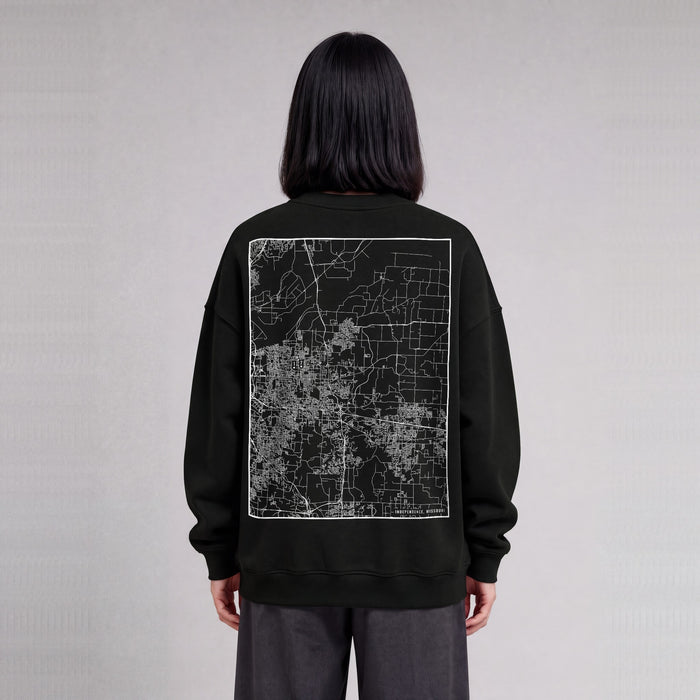Ultra-soft Map Sweatshirt (Independence)