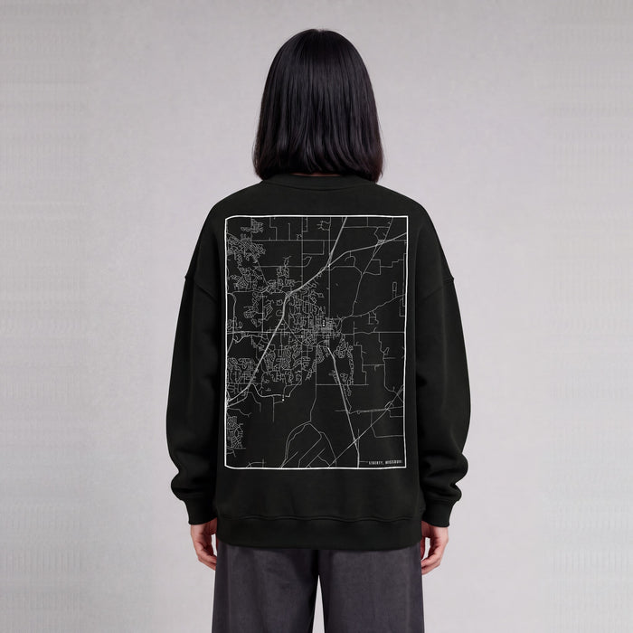Ultra-soft Map Sweatshirt (Liberty)