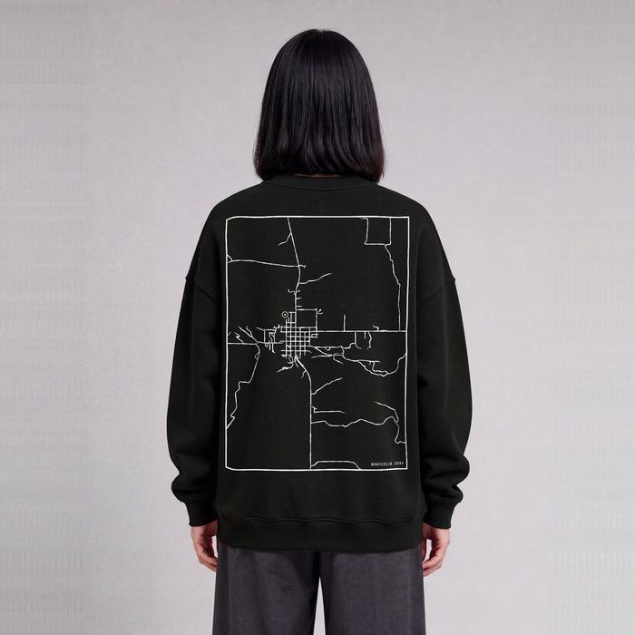 Ultra-soft Map Sweatshirt (Monticello)