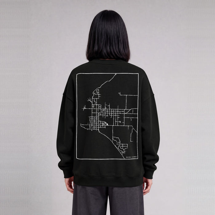 Ultra-soft Map Sweatshirt (Nauvoo)