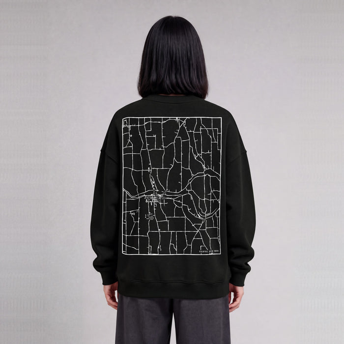 Ultra-soft Map Sweatshirt (Palmyra)