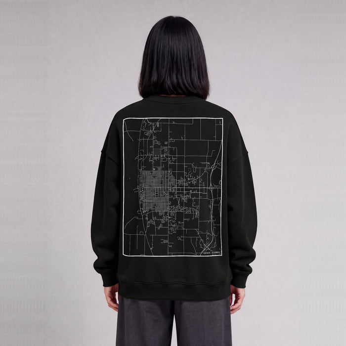 Ultra-soft Map Sweatshirt (Quincy)