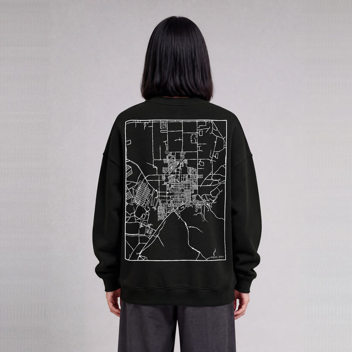 Ultra-soft Map Sweatshirt (Tooele)
